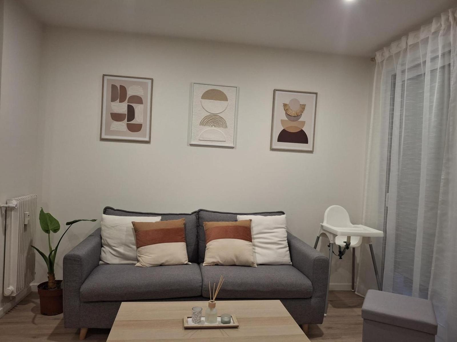 3 Pieces Apartment A Juan-Les-Pins Antibes Eksteriør billede